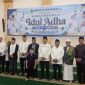 Wali Kota Prabumulih, H Arlan, bersama jajaran Forum Koordinasi Pimpinan Daerah [Forkopimda], Wakil Wali Kota, Sekretaris Daerah, kepala OPD, tokoh agama, hingga masyarakat umum melaksanakan salat Iduladha 1447 Hijriah Masjid Jami’ Islamic Center, Jalan Lingkar Timur, Rabu 27 Mei 2026.