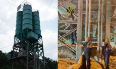 Kejati Sumsel Kembali Ganyang Aset PT KMM, Mesin Bathcing Plant Disita
