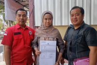 Korban, Putri Tiarasari didampingi Kuasa Hukumnya Suwito