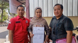 Korban, Putri Tiarasari didampingi Kuasa Hukumnya Suwito