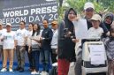 SMSI Turut Meriahkan Jalan Santai Hari Kebebasan Pers Sedunia