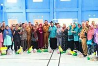 Ketua TP-PKK Prabumulih Pantau Gerakan Pangan Murah di Patih Galung