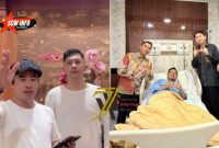 Tangkapan layar, pernyataan Direktur SCW M Sanusi AS pada akun tiktok @scw_sumsel dan foto Wakil Wali Kota Prima Salam tengah dirawat di RSPAD Gatot Subroto Jakarta.