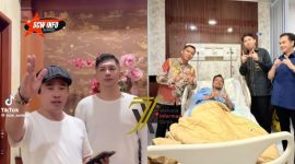 Tangkapan layar, pernyataan Direktur SCW M Sanusi AS pada akun tiktok @scw_sumsel dan foto Wakil Wali Kota Prima Salam tengah dirawat di RSPAD Gatot Subroto Jakarta.