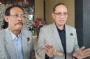 Ketua Dewan Pendidikan Kota Palembang, Dr H Ahmad Zulinto SPd MM ketika memberikan keterangan pers di Graha KM 7 Palembang, Kamis 11 Juni 2026.