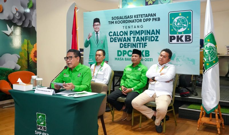 Dewan Pengurus Pusat Partai Kebangkitan Bangsa [DPP PKB] resmi menetapkan susunan Ketua, Sekretaris, dan Bendahara [KSB] definitif Dewan Pengurus Cabang [DPC] PKB se-Sumatera Selatan untuk periode 2026-2031. Penetapan tersebut diumumkan langsung Ketua DPP PKB Abdul Halim Iskandar melalui rapat virtual pada Kamis 11 Juni 2026.