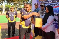 Ketua DPRD Kota Prabumulih H Deni Victoria SH MSi menghadiri pembukaan Turnamen Tenis Lapangan Kapolres Prabumulih Cup 2026 yang digelar dalam rangka memperingati Hari Bhayangkara ke-80, di Lapangan Tenis Pemerintah Kota Prabumulih, Jumat 19 Juni 2026.
