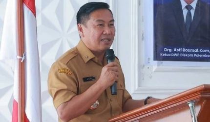Kepala BKPSDM Kota Palembang Adi Zahri