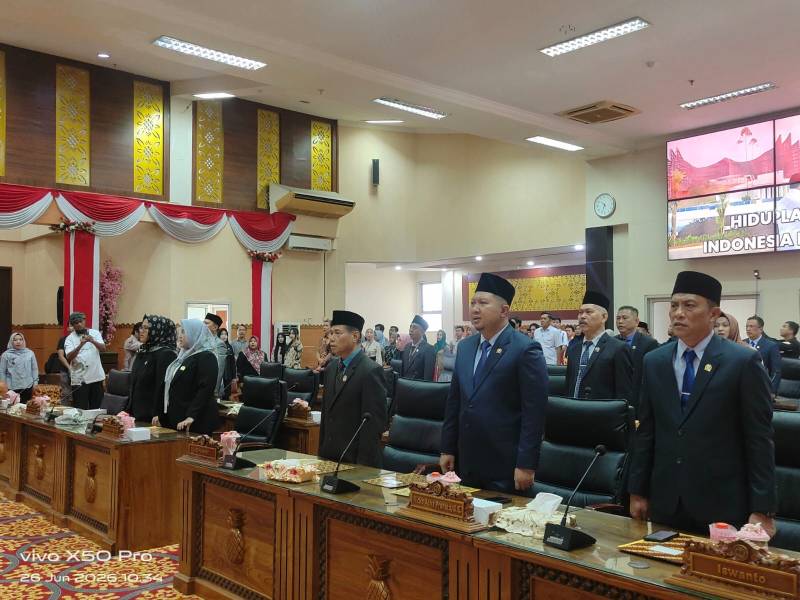 DPRD Kota Prabumulih Gelar Paripurna XXIV Masa Persidangan Ketiga 2026