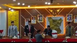 Seluruh fraksi di DPRD Kota Prabumulih menyampaikan pemandangan umum terhadap Rancangan Peraturan Daerah [Raperda] tentang Pertanggungjawaban Pelaksanaan APBD Kota Prabumulih Tahun Anggaran 2025 dalam rapat paripurna DPRD, Rabu 1 Juli 2026.