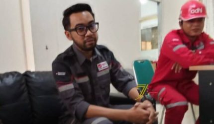 Project Engineering Manager [PEM] PT Adhi Karya, Saif. [Foto: AbV-WI]
