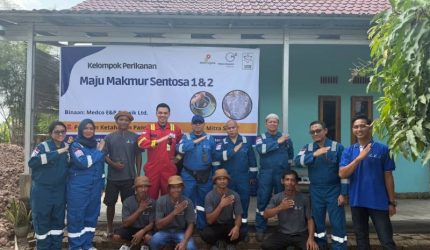Medco E&P Grissik Ltd [Medco E&P] terus mendukung pemberdayaan ekonomi masyarakat di sekitar wilayah operasi melalui pengembangan budidaya ikan lele di Desa Suka Maju, Kabupaten Musi Banyuasin, sebagai bagian dari Program Local Business Development [LBD] dalam Program Pengembangan Masyarakat [PPM] Pilar Ekonomi.