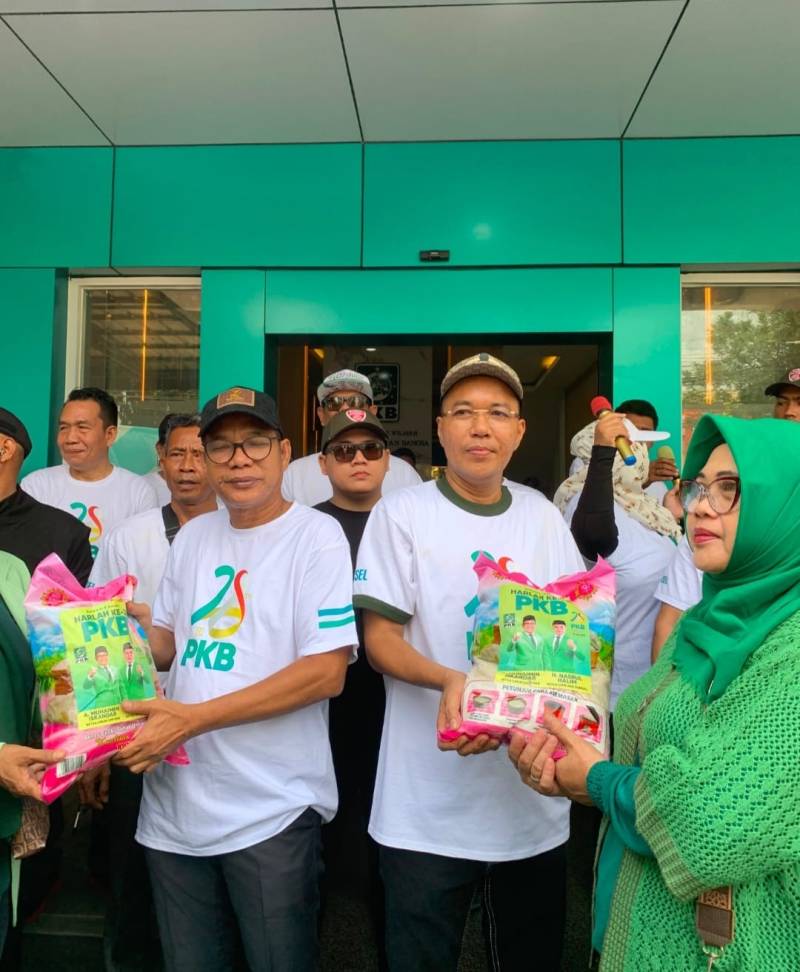 Semarak hari lahir [Harlah] ke-28, DPW Partai Kebangkitan Bangsa Sumatera Selatan [PKB Sumsel] mengelontorkan 1250 karung beras bagi anak yatim piatu di panti asuhan hingga nonton bareng piala dunia [nobar pildun] 2026.
