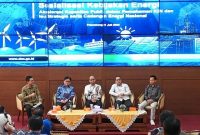 Sosialisasi Kebijakan Energi Nasional [KEN] dan isu strategis cadangan energi nasional di Universitas Sriwijaya, Jumat 31 Juli 2026.