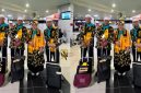 Dewan Pimpinan Wilayah Partai Kebangkitan Bangsa Sumatera Selatan [DPW PKB Sumsel] memberangkatkan tiga perwakilan keluarga deklarator PKB Sumsel dan satu Dewan Pembina DPW Perempuan Bangsa Sumsel untuk menunaikan ibadah umrah, Rabu 1 Juli 2026.