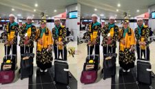 Dewan Pimpinan Wilayah Partai Kebangkitan Bangsa Sumatera Selatan [DPW PKB Sumsel] memberangkatkan tiga perwakilan keluarga deklarator PKB Sumsel dan satu Dewan Pembina DPW Perempuan Bangsa Sumsel untuk menunaikan ibadah umrah, Rabu 1 Juli 2026.