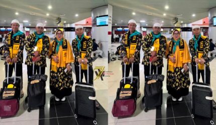 Dewan Pimpinan Wilayah Partai Kebangkitan Bangsa Sumatera Selatan [DPW PKB Sumsel] memberangkatkan tiga perwakilan keluarga deklarator PKB Sumsel dan satu Dewan Pembina DPW Perempuan Bangsa Sumsel untuk menunaikan ibadah umrah, Rabu 1 Juli 2026.