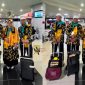 Dewan Pimpinan Wilayah Partai Kebangkitan Bangsa Sumatera Selatan [DPW PKB Sumsel] memberangkatkan tiga perwakilan keluarga deklarator PKB Sumsel dan satu Dewan Pembina DPW Perempuan Bangsa Sumsel untuk menunaikan ibadah umrah, Rabu 1 Juli 2026.