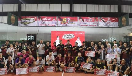Turnamen Perkumpulan Besar Padel Indonesia [PBPI] Palembang Series II Kapolda Sumsel Cup 2026 resmi ditutup di Luxury Padel Club Palembang, Minggu 2 Agustus 2026, setelah berlangsung selama empat hari sejak 30 Juli.
