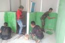 Satgas TMMD Kodim 0418/Palembang terus mempercepat penyelesaian rehabilitasi Rumah Tidak Layak Huni [RTLH] milik Ibu Sriyanti yang berlokasi di Jalan Nurdin Panji, RT 08 RW 04, Kelurahan Sukamaju, Kecamatan Sako, Kota Palembang, Rabu 5 Agustus 2026.
