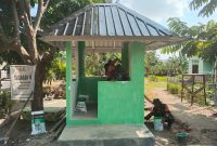 Program TMMD Ke-129 Kodim 0418/Palembang juga menghadirkan fasilitas umum yang bermanfaat bagi masyarakat melalui rehabilitasi mushola serta pembangunan Pos Keamanan Lingkungan [Pos Kamling].