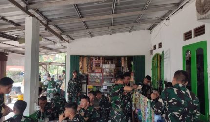 TNI Manunggal Membangun Desa [TMMD] ke-129 Tahun Anggaran 2026 di Kelurahan Talang Jambe, Kecamatan Sukarami, Palembang, Rabu 15 Juli 2026.