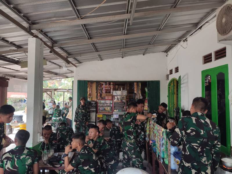 TNI Manunggal Membangun Desa [TMMD] ke-129 Tahun Anggaran 2026 di Kelurahan Talang Jambe, Kecamatan Sukarami, Palembang, Rabu 15 Juli 2026.