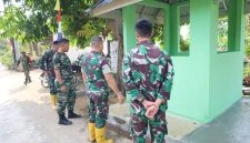 Progres pekerjaan mendapat pengawasan langsung dari Wakil Komandan Satuan Tugas [Wadan Satgas] TMMD, Letkol Inf Dery Septriandi ST MM MHan Kamis 6 Agustus 2026.
