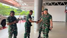 Tim Pengawasan dan Evaluasi [Wasev] TNI Manunggal Membangun Desa [TMMD] ke-129 tiba di Palembang, Kamis 6 Agustus 2026, untuk mengevaluasi pelaksanaan program TMMD yang dijalankan Kodim 0418/Palembang.