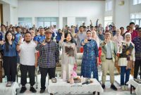 Sebanyak 160 peserta dari kabupaten dan kota se-Sumatera Selatan mengikuti pembekalan Lomba Video Konten Kreatif Tingkat Provinsi Sumatera Selatan 2026 di Aula Dinas Perpustakaan Provinsi Sumatera Selatan, Kamis 6 Agustus 2026.