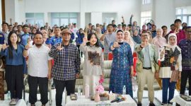 Sebanyak 160 peserta dari kabupaten dan kota se-Sumatera Selatan mengikuti pembekalan Lomba Video Konten Kreatif Tingkat Provinsi Sumatera Selatan 2026 di Aula Dinas Perpustakaan Provinsi Sumatera Selatan, Kamis 6 Agustus 2026.