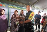 Penyaluran Sembako TMMD ke-129 Dipantau Tim Wasev, Perkuat Kepercayaan Masyarakat Terhadap Program TNI