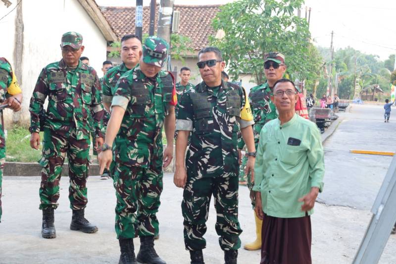 Kunjungan Katim Wasev TMMD Jadi Momentum Mempererat Sinergi TNI-Pemda dan Masyarakat