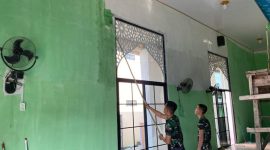 Memasuki hari ke-24, Satgas TMMD semakin memacu penyelesaian berbagai sasaran fisik yang berada di wilayah Kelurahan Talang Jambe, Kecamatan Sukarami, Palembang.