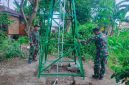 Memasuki hari ke-24 pelaksanaan TMMD, Satgas TMMD kembali memastikan fasilitas sumur bor dan tower tandon air di Kampung Kreatif, Kelurahan Talang Betutu, dapat berfungsi sebagaimana mestinya.