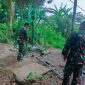 Memasuki hari ke-24 pelaksanaan TMMD, personel Satgas melakukan pemeriksaan sumur bor dan tower tandon air yang berada di Kampung Kreatif, Kelurahan Talang Betutu, Palembang.