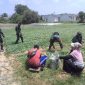 Memasuki hari ke-24 pelaksanaan, Satgas TMMD bersama warga menunjukkan hasil dari program ketahanan pangan melalui kegiatan panen sawi.