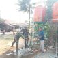 Memasuki hari ke-25 pelaksanaan program, personel Satgas kembali melakukan pengecekan terhadap sumur bor dan tower tandon air di Musola Hidayatullah, Sabtu 8 Agustus 2026.