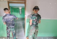 Memasuki hari ke-25, Satgas TMMD tetap fokus menyelesaikan setiap bagian pekerjaan dengan mengutamakan mutu dan ketepatan pengerjaan.