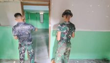 Memasuki hari ke-25, Satgas TMMD tetap fokus menyelesaikan setiap bagian pekerjaan dengan mengutamakan mutu dan ketepatan pengerjaan.