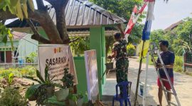 Memasuki hari ke-25 pelaksanaan TMMD, personel Satgas masih berjibaku menyelesaikan sejumlah bagian bangunan. Pekerjaan dilakukan secara bertahap dengan memastikan setiap bagian terlihat rapi dan siap digunakan oleh masyarakat.