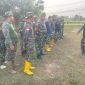 Menjelang berakhirnya pelaksanaan TNI Manunggal Membangun Desa [TMMD] ke-129, Satgas TMMD bersama anggota Kodim 0418/Palembang melaksanakan kegiatan pembersihan sebagai bagian dari persiapan menuju acara penutupan program.