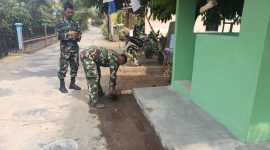 Menjelang penutupan TMMD ke-129 Kodim 0418/Palembang pada 13 Agustus 2026, Satgas terus melakukan penyempurnaan terhadap berbagai sasaran fisik yang telah dikerjakan. Salah satunya Pos Kamling yang kini memasuki tahap finishing dan penataan lingkungan.