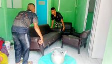 RTLH Ibu Sriyanti Masuki Tahap Finishing, Satgas Bersihkan Lingkungan Rumah