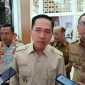 Wali Kota Palembang Ratu Dewa saat memberikan keterangan pers pada Selasa 11 Agustus 2026.