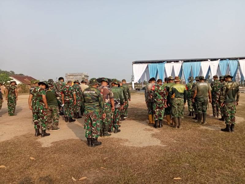 Satgas TMMD bersama anggota Makodim 0418/Palembang terus mematangkan berbagai persiapan menjelang acara penutupan yang akan dilaksanakan pada Kamis 13 Agustus 2026 mendatang.