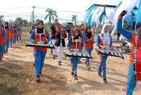 Drum Band Binaan Kodim 0418 Palembang Intensif Berlatih