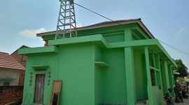 H-1 Penutupan TMMD ke-129, Sentuhan Akhir Warnai Penyempurnaan Musala Baitul Maghfurin