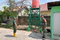 Menjelang penutupan TMMD, pembangunan sumur bor di Rumah Tahfiz Al-Fateha kini telah rampung.