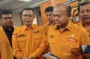 Ketua Tim Task Force DPP Partai Hanura, Rio Capella didampingi Ketua DPD Hanura Sumsel Ahmad Al Azhar. [Foto: AbV/WI]